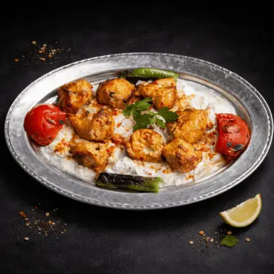 Alinazik Kebabı (Tavuk Şişten)